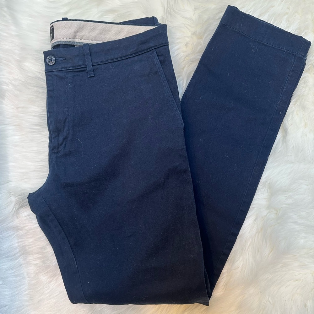 J. Crew 484 Slim Fit Blue Chinos